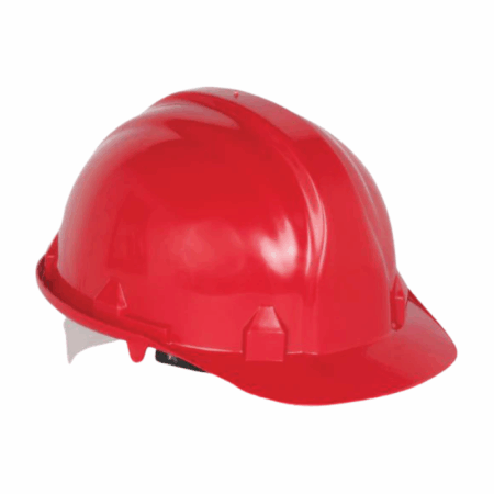 Hard Hat c/w CaplampBracket - SABS - Red