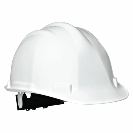 Hard Hat c/w Caplamp Bracket - SABS - White