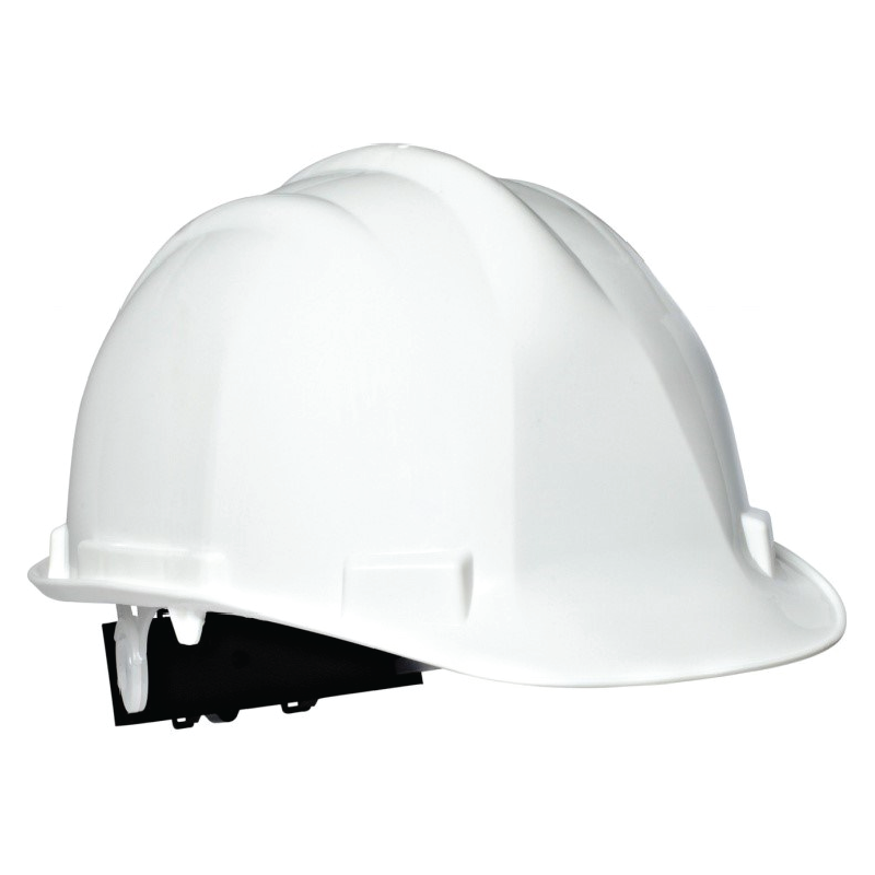 Hard Hat c/w Caplamp Bracket - SABS - White