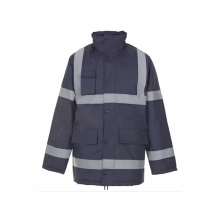 Parka  c/w Reflective Tape Navy
