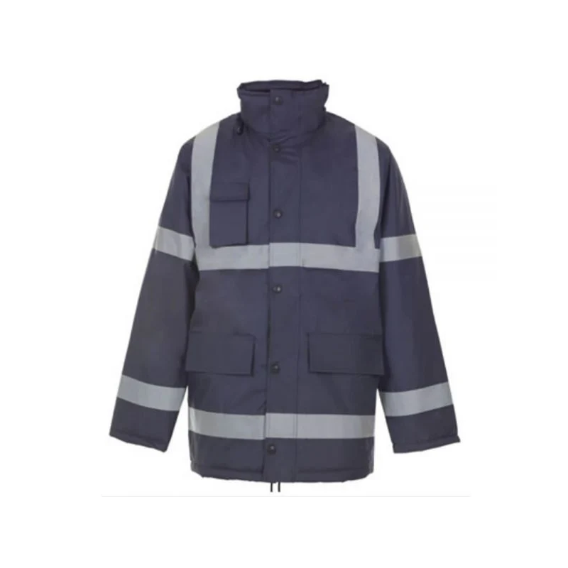 Parka  c/w Reflective Tape Navy