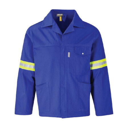 Premium D59 100% Cotton Jacket c/w Reflective Tape MADE TO ORDER