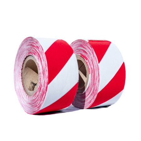 Barrier Tape 75mmx100mx50mic (Red/White)