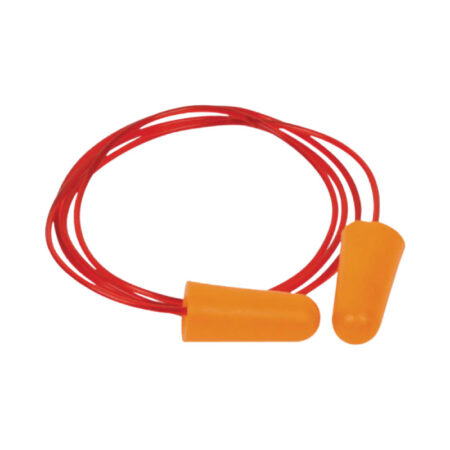 Ear Plug Corded Disposable, PU foam