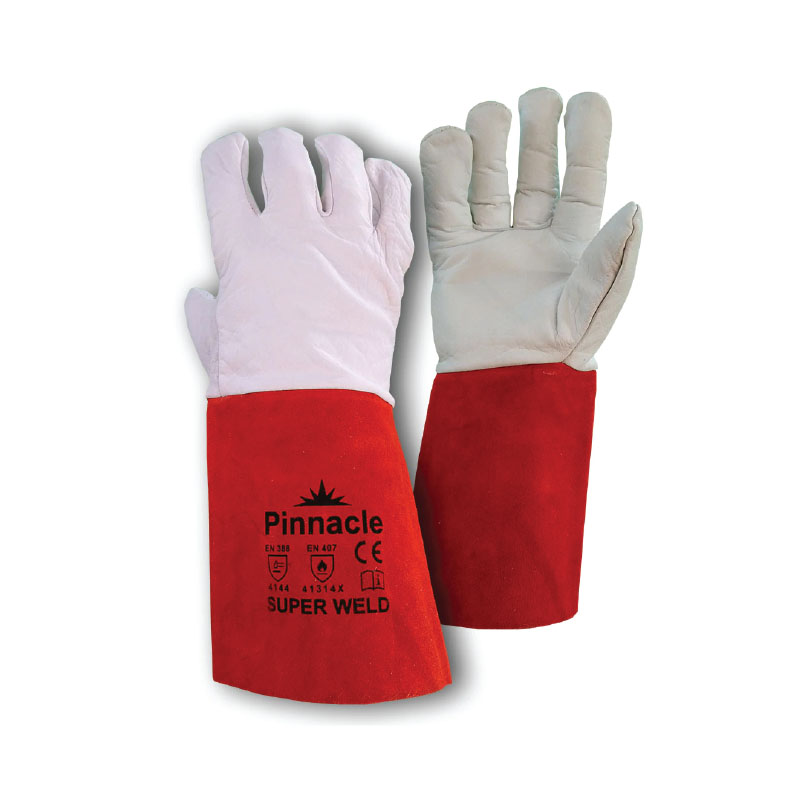 Superweld tig glove extended cuff