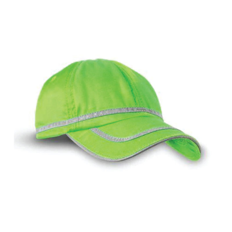 Hi-Viz Golf Cap with Reflective - Lime
